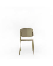 4x Chaise polypropylène jaune Mars STS