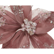 Fleurs de Noël assorties Ø18 cm