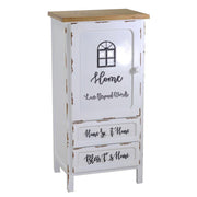 Commode Breslavia 1 porte et 2 tiroirs cm50x38xh100