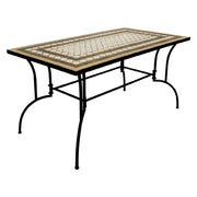 Table à Décor Mosaïque 'Classique I' Cm 150 X 80 X H.73