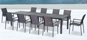 Table en aluminium extensible de Tortora Garden 100 x 200-260-320 x H 75