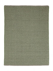 Tapis d'extérieur vert en fibre synthétique tissée à la main 200x300