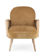 Fauteuil Dalida Moutarde