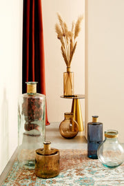 Vase Vt Rotin Rosa Antico H34,5