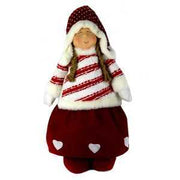 Tissu fille rouge cm32x14h76-98