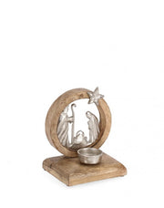 Lot de 6 Bougies Célestin 1P Nativité Nat