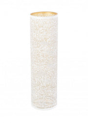 Bougie chauffe-plat 5P Icelyn Blanc-Or