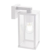 Applique à la ligne Aurea blanche E27 inférieure