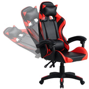 Chaise gamer Mek rouge noir