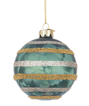 Sphère en verre Cleo Green Oriz D80mm