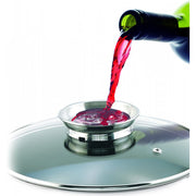 Cocotte ovale couvercle en verre INVICTUM PROFESSIONAL diamètre 32x h26 cm