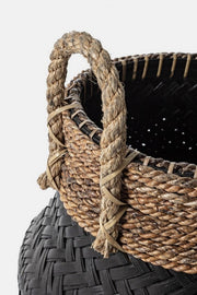 Panier Déco Priscilla Noir S