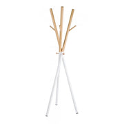 Porte-manteau blanc moderne Bastien