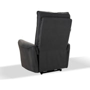 Effet gris nabuk inclinable électrique fauteuil 82 x 98 x 109 cm