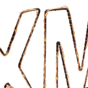 LED Écriture de Noël Copper microled 38 cm Blanc chaud