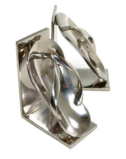 Paire de serre-livres pantoufles cm13,5x8h17